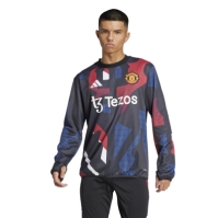 adidas Manchester United Prematch Top 2024 2025 Adults