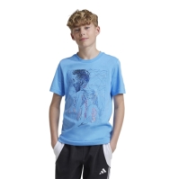 adidas Messi Football Graphic T-Shirt Kids