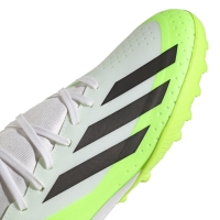 adidas X Crazyfast.3 TF football shoes, white and green ID9337