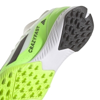 adidas X Crazyfast.3 TF football shoes, white and green ID9337