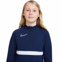 Bluza dla dzieci Nike Academy 21 Dril Top granatowa CW6112 451