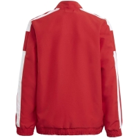 adidas Squadra 21 Presentation Jacket red GP6439 children's sweatshirt