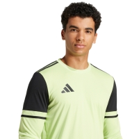 Men's goalkeeper jersey adidas Squadra 25 Long Sleeve lime JG1129