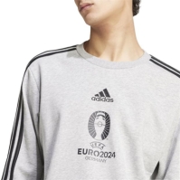 adidas UEFA EURO24tm Official Emblem Crew Sweatshirt