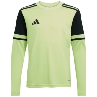 adidas Squadra 25 Long Sleeve lime children's goalkeeper shirt JJ1940