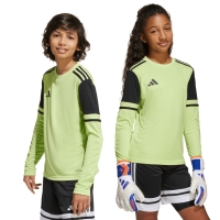 adidas Squadra 25 Long Sleeve lime children's goalkeeper shirt JJ1940