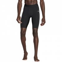 Spodenki m?skie adidas Techfit Aeroready Short Tight czarne HP0618