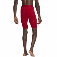 Spodenki m?skie adidas Techfit Aeroready Short Tights czerwone HP0616