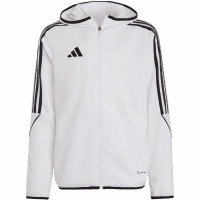 Kurtka dla dzieci adidas Tiro 23 League Windbreaker bia?a IA1621