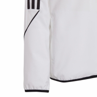 Kurtka dla dzieci adidas Tiro 23 League Windbreaker bia?a IA1621