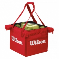 Wilson ball basket bag red WRZ541300