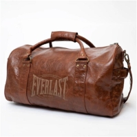 Everlast 1910 Premium Leather Holdall Bag Medium