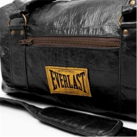 Everlast 1910 Premium Leather Holdall Bag