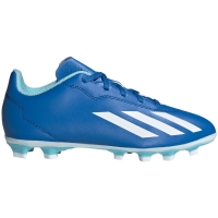 adidas X Crazyfast.4 FxG blue IE1587 football boots for children