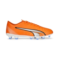 Ghete fotbal barbati puma ultra play fg/ag portocaliu