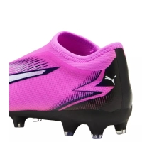 Ghete fotbal copii puma jr ultra match ll fg  roz