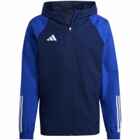 Men's Adidas Tiro 23 Competition All-Weather Jacket navy blue HK7657