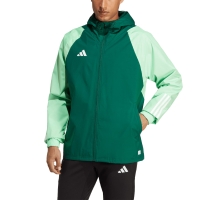 Men's adidas Tiro 23 Competition All Weather jacket green IC4570