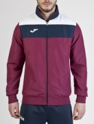 Jacket Microfiber Crew Burgundy