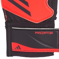 adidas Predator Training Goalkeeper Children's Goalkeeping Gloves Red-Black IX3873