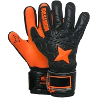 Derbystar Evolution goalkeeper gloves black-orange 2526