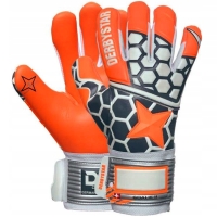 Derbystar Goalie II goalkeeper gloves orange-gray-white e 2525