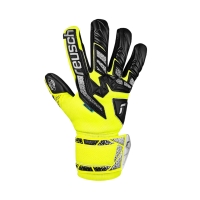 Reusch Attrakt Freegel Silver Goalkeeper Gloves Yellow-Black 5570235 2025