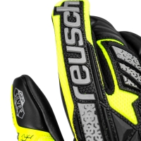 Reusch Attrakt Freegel Silver Junior Goalkeeper Gloves Yellow-Black 5572235 2025