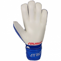 Reusch Attrakt Grip Finger Support Junior Goalkeeper Gloves blue-white 5172810 4011