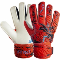 Reusch Attrakt Solid Junior goalkeeper gloves red 5372515 3334