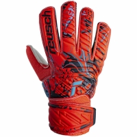 Reusch Attrakt Solid Junior goalkeeper gloves red 5372515 3334