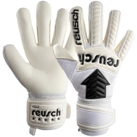 Reusch Legacy Arrow Silver goalkeeper gloves white 5370204 1100