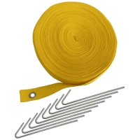 Textile Line Marker 48 m x 4 cm (yellow) META