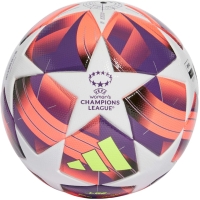 Football no adidas Womens UCL League white and purple IX4050