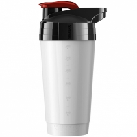 Bidon shaker NO10 600 ml biały