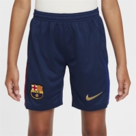 Nike Barcelona Home Shorts 2024 2025 Juniors