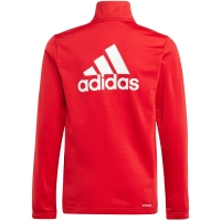 Children's tracksuit adidas Essentials Big Logo Track Suit red-black IJ6305