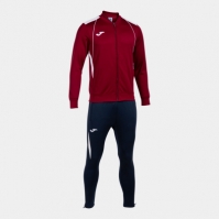 Championship Vii Tracksuit Burgundy White