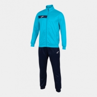 Columbus Tracksuit Fluor Turquoise-navy