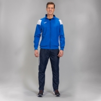 Tracksuit Micro Crew Iii Royal-white