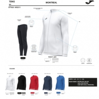 Montreal Tracksuit White Black