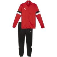 Puma Team Rise men's tracksuit red-black 658653 01