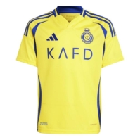 adidas Al Nassr Ronaldo Home Shirt 2024 2025 Juniors