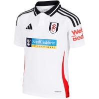 adidas Fulham Home Shirt 2024 2025 Juniors