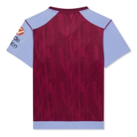 Castore Aston Villa Home Shirt 2023 2024 Adults