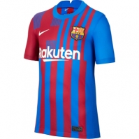 Nike Barcelona Home Shirt 2021 2022 Junior