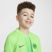 Nike Wolfsburg Home Shirt 2024 2025 Juniors