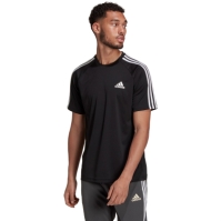 adidas Classic 3 Stripe Sereno T Shirt Mens