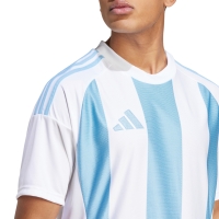 Men's T-shirt adidas Striped 24 Jersey white-blue IW4555