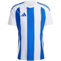 adidas Striped 24 men's T-shirt Jersey white and blue IW2144